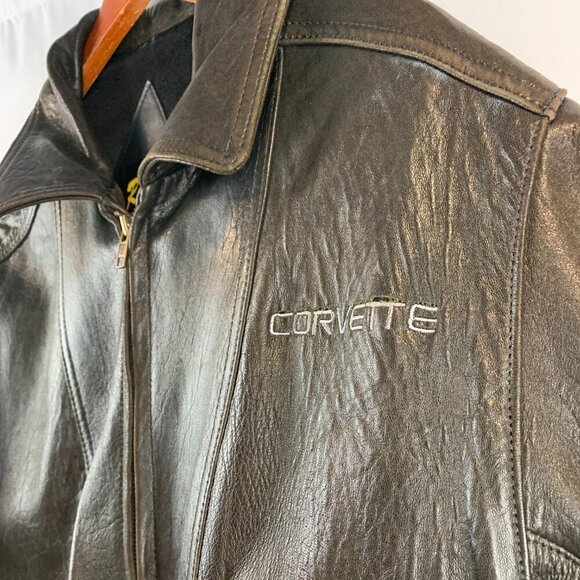 Vintage Reed Leather Corvette Jacket – Made in USA Tag - Rare Find - Picture 2 of 9